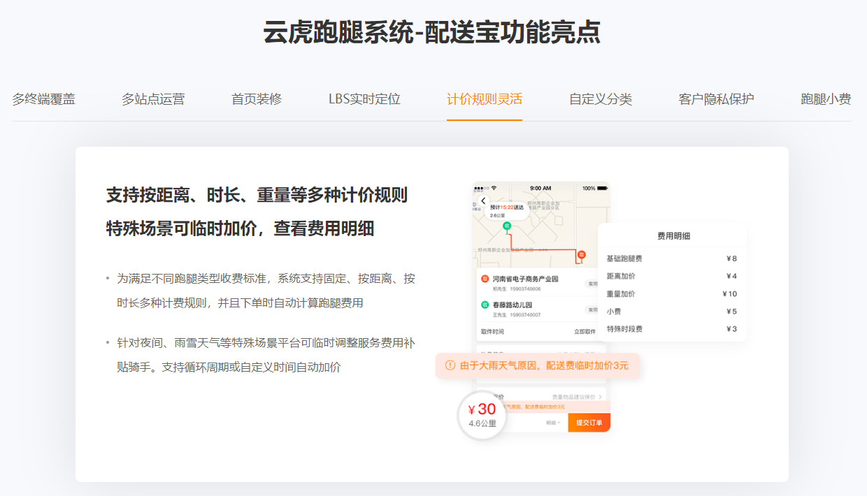 云虎跑腿系統(tǒng)-配送寶功能亮點(diǎn)-計(jì)價(jià)規(guī)則靈活.png
